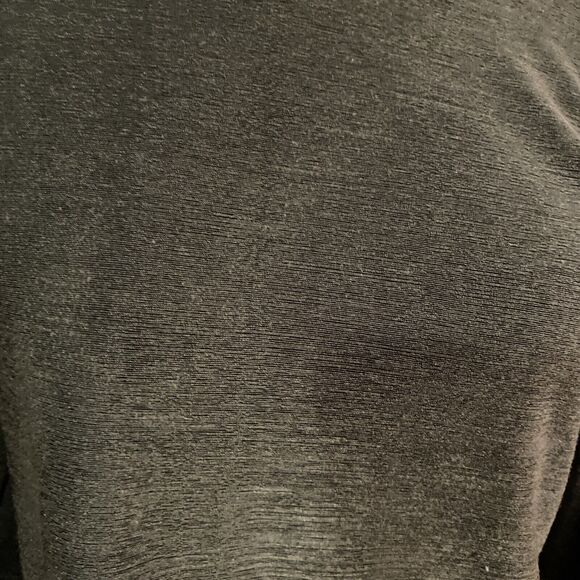 TR Bentley Top Women’s Size Large Green 3/4 Sleeve V Neck Stretch Made In USA - Picture 5 of 11